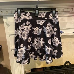 Floral circle skirt